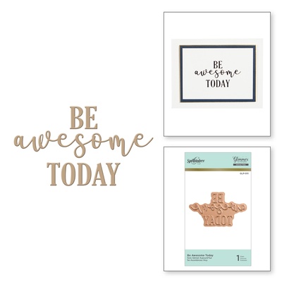 Пластини для фольгування від Spellbinders - Be Awesome Today