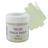 Крейдова фарба Chalk Paint Оливка 50ml, ТМ Фабрика Декору