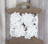 Кружево Prima - Floral Lace Trim - Posey, 1,3 м, диаметр 2,5 см