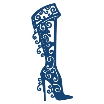 Ніж для вирубки від TatteRed Lace - Christmas Boot - Різдвяний чобіт