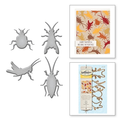 Ножи от Spellbinders - Bugs - Жуки 