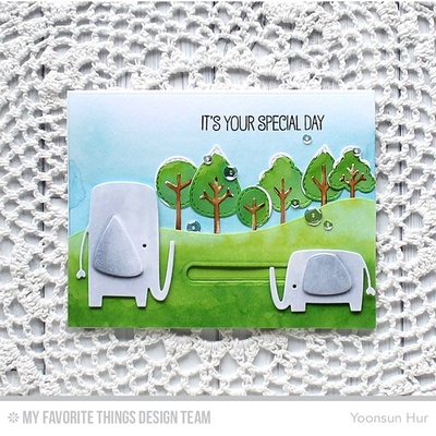 Лезвие My Favorite Things - Die-namics Surf & Turf, для создания подвижных элементов