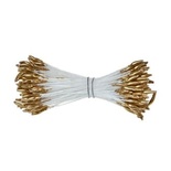 Тычинки двусторонние, золотые, 55*1мм, 144 шт.