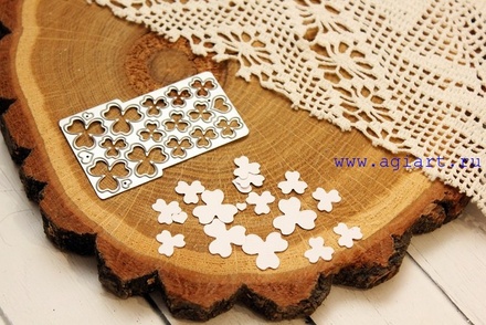 Нож для вырубки от AgiArt - Сет мелких цветов