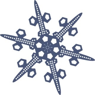 Ніж для вирубки Snowflake 7 від Cheery Lynn Designs