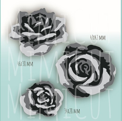 Ножи для вырубки «Я покажу вас розам», 49x44