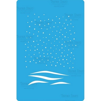 Трафарет 246, ТМ Фабрика Декору