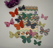 Набір висічок від Євгенія Курдібановська ТМ - Метелики - Хіп-хоп, 16 шт.