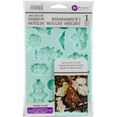 Молды силиконовые от Prima - Art Decor Mould 5"X8" - Renaissance I