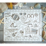 Чипборд ScrapBox - набір Подорожів