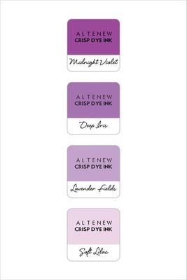 Набор чернил от Altenew - Shades of Purple Mini Cube Set