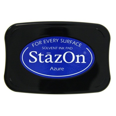 Перманентне чорнило Tsukineko - StazOn Pads Azure