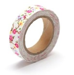 Тканевий скотч з квітковим принтом №21 15м* 4м SCB490045