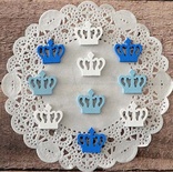 Элементы для декорирования от ScrapBerry's - Короны деревянные, 20х23 мм, 10 шт