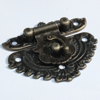 Замок накладной металлический, 56х50мм, 2 детали