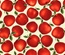 Ткань 100% хлопок - Красные яблоки, 45х55 см