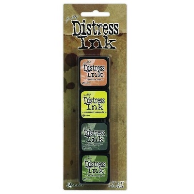 Набір штемпельних подушок Ranger - Distress Mini Ink Kit - Kit 10