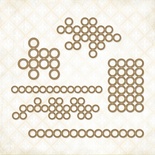 Чипборд Blue Fern StudiOs-Mini Ring Things