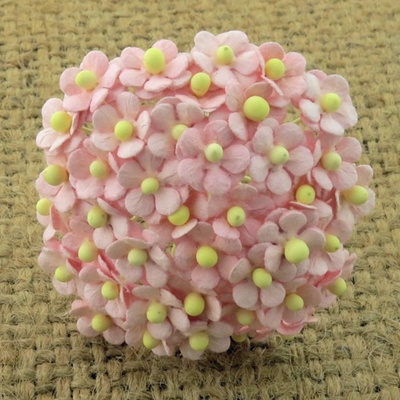 Квіточки Sweetheart, рожевий, 10мм, 10 шт.