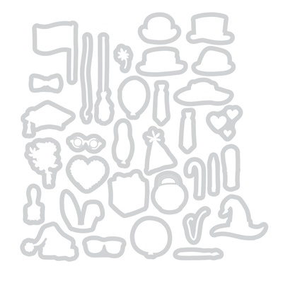 Лезвия Sizzix - Tim Holtz Alterations - Thinlits Die Set - 33 Pack - Bird Things