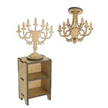 3D Заготовка фигурки для оформления шедоубокса №52, ТМ Фабрика Декора