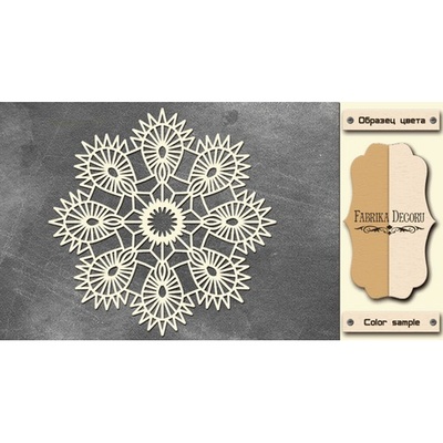 Набір чіпбордів TM Fabrika Decoru FDCH - 231, колір молочний, крафт