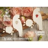 Чипборд ScrapBox - птахи для вишивки №1