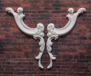 Пластикові куточки від E.C.А, розмір одного кутка 11,8x4,2cм