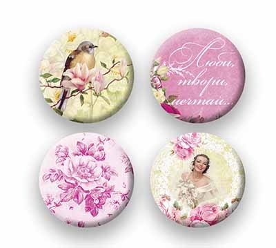 Набір металевих фішок від ScrapBerryʼs "Коштовності" №5