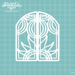 Чипборд від Вензелик - Ворота 02, розмір: 87x100 мм