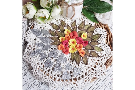 Ножі для вирубки від AgiArt - "Листя Вишні"