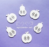 Чипборд від Wycianka - Яблука і груші, 6 шт.