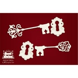 Чипборд Scrapiniec - Secret Garden - Ключі