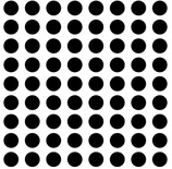 Маска The Crafter's Workshop - Mini Template Circle Grid, 15х15см