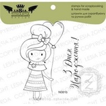Набор акриловых штампов Lesia Zgharda З днем народження! N081b