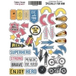 Набір наліпок Specially for him, ТМ Фабрика Декору