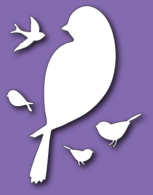 Ніж для вирубки від Memory Box - Dies- Birds of a Feather