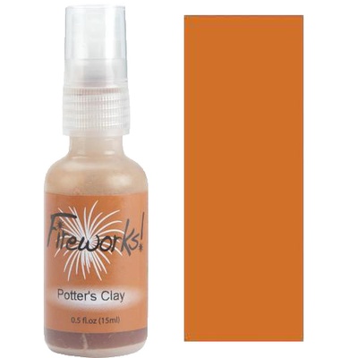 Фарба-спрей Tsukineko Fireworks Spay - Potter's Clay