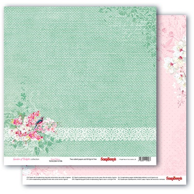 Набор бумаги для скрапбукинга от ScrapBerry's - Старое имение, 30,5х30,5 см, 190 гр/м, (6 + 2)