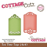 Ніж для вирубки CottageCutz - Tea Time Tags, 10x10 см