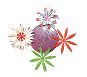 Ніж для вирубки Stacker Flower 4 від Cheery Lynn Designs