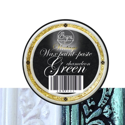 Фарба з ефектом патини - Green chameleon, 30 ml