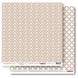 Бумага для скрапбукинга от ScrapBerry's -  Элегантно  Просто - Классика - Кофе со льдом, 30,5х30,5 см, 190 гр/м, двусторонняя