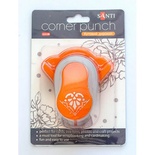 Дырокол угловой, 2,5 см, дизайн 1, ТМ Santi