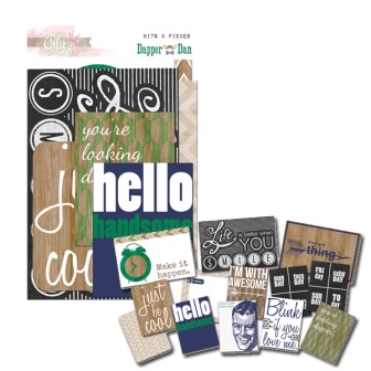 Висічки від Glitz Design - Dapper Dan Bits and Pieces