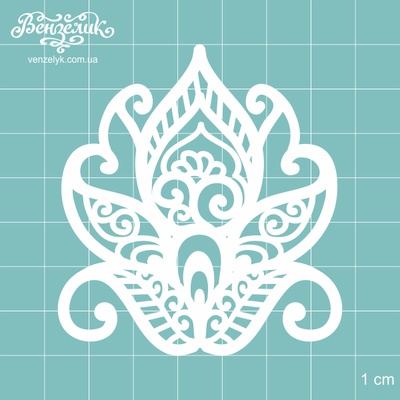 Чипборд від Вензелик - Менді 04, розмір: 64x70 мм