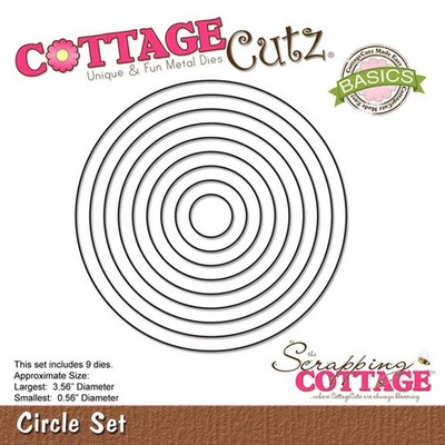 Ніж для вирубки CottageCutz - Circle Set