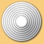 Ножи от Memory Box - Stitched Circle Layers craft dies