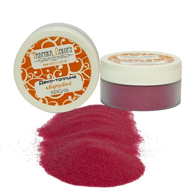 Топінг кварцевий - Фабрика Декору - Малина