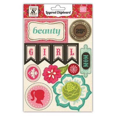 Багатошарові висічки від Echo park - This & That Graceful